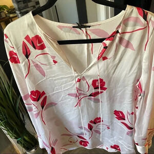 Alfani summer print blouse 